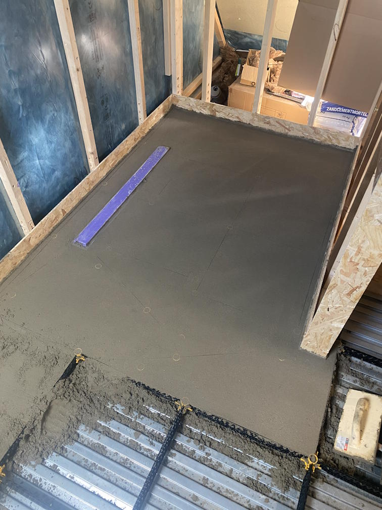 douche à l'italienne