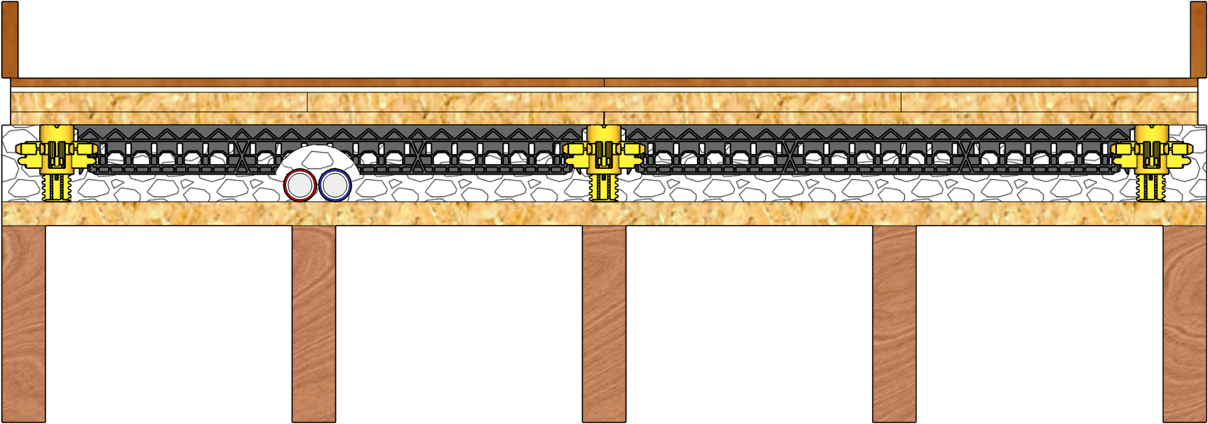 Granulés de béton cellulaire