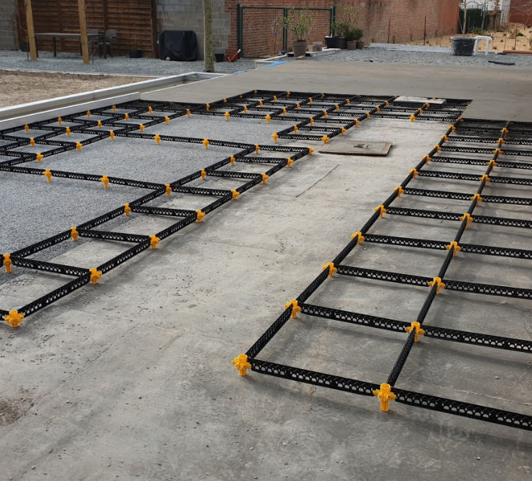 Terras op roofing of EPDM