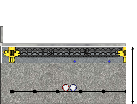 Composition de plancher en chape 10