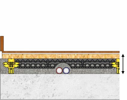 Insulation screed 1