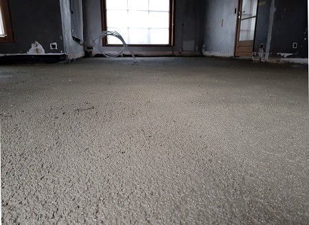 Insulation screed substrate