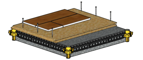 OSB as an intermediate layer