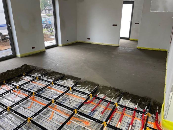 Zandcement als afwerkingslaag