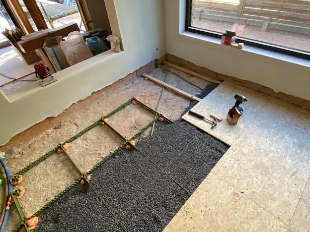 Staenisrooster als houten roostering