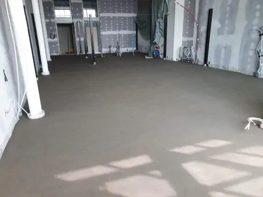 Staenisrooster vloeropbouw in woonruimte