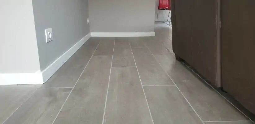 Staenisrooster vloeropbouw in living