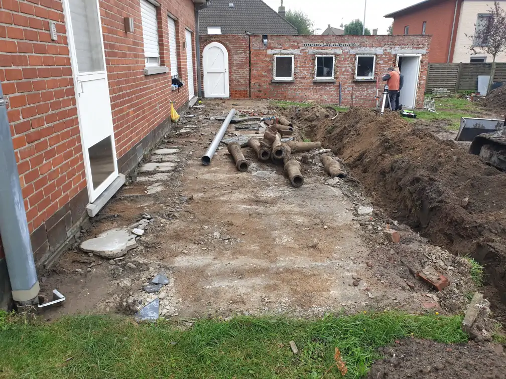 Staenisrooster terras vloeropbouw op volle grond en betonvloer